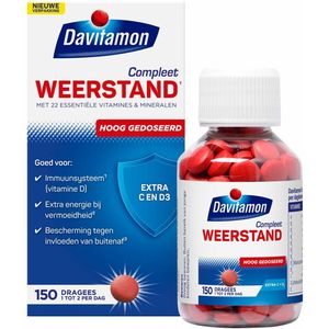 Davitamon Compleet Weerstand Hoog Gedoseerd - 150 Stuks - Multi-vitamine