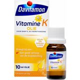 Davitamon - Vitamine K Olie - 10 ml - Voor Baby's - Bloedstolling