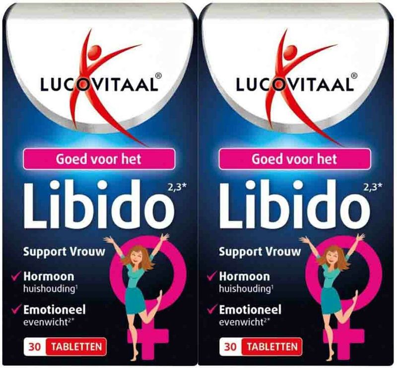 Lucovitaal - Libido Support Vrouw - 30 Tabletten