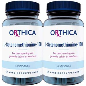Orthica - L-Selenomethionine - 100 - Voordeelverpakking - 2 x 60 Capsules
