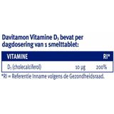 Davitamon - Vitamine D - 10 MCG - 150 Smelttabletten - Citroensmaak