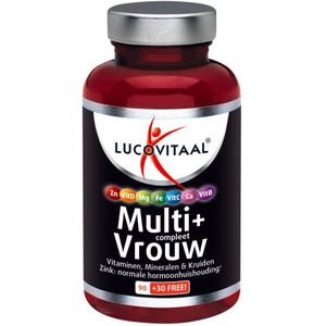 Lucovitaal - Multi + Compleet Vrouw - 120 Tabletten