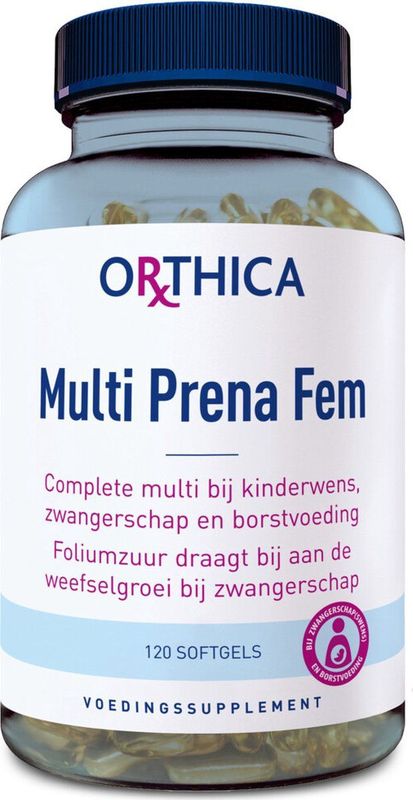 Orthica Multi Prena Fem - Multivitamine - 120 Softgels