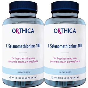 Orthica - L-Selenomethionine-100 - Mineralen - 180 Capsules
