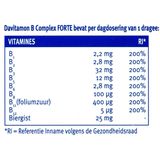 Davitamon - B Complex Forte - Multivitaminen - 100 Stuks