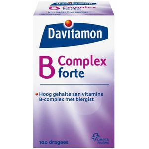 Davitamon - B Complex Forte - Multivitaminen - 100 Stuks