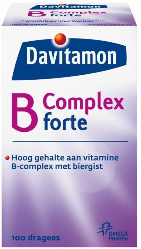 Davitamon - B Complex Forte - Multivitaminen - 100 Stuks