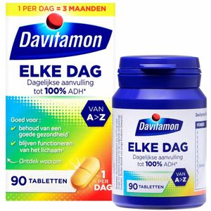 Davitamon - Elke Dag - Multivitamine - 90 Tabletten