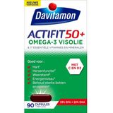 Davitamon - Actifit 50+ - Omega-3 Visolie - 4 x 90 Capsules - Voordeelverpakking