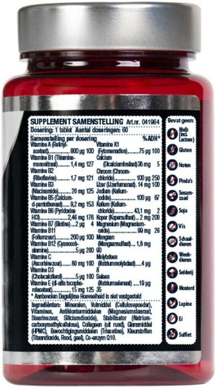 Lucovitaal - Collageen Super Compleet + Multi A-Z - 60 Tabletten