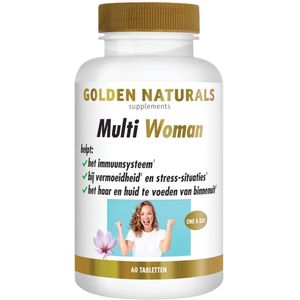 Golden Naturals - Multi Woman - 60 Tabletten - Vegan