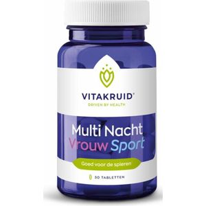 Vitakruid - Vrouw Sport Multi Nacht - 30 Tabletten