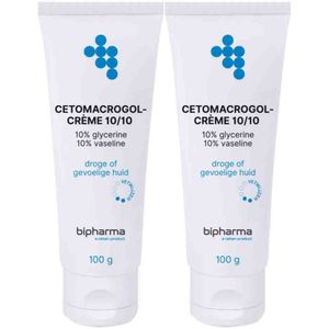 Bipharma - Cetomacrogol-vetcreme - 10% - 100 gr