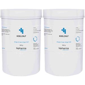 Bipharma - Koelzalf - 500 gr - Verzachtende Zalf - Voor Droge Huid
