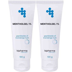 Bipharma - Mentholgel 1% - 100 gr - Verkoelende Gel
