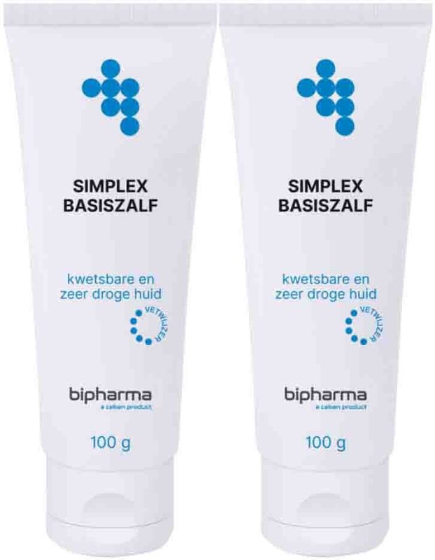 Bipharma - Simplex Basis Zalf - 100 gr - Eczeemzalf