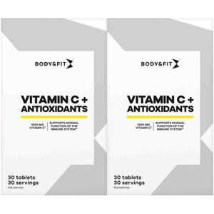 Body & Fit - Vitamin C + Antioxidant - 30 Tabletten - 1000 mg Vitamine C