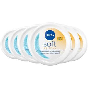 NIVEA - Soft Daily UV - Hydraterende Crème - 200ml - SPF15