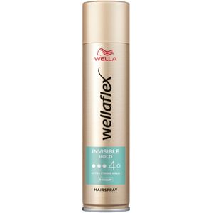 Wella - Flex Haarspray - 3 x 250 ml - Invisible Hold Extra Strong - Voordeelverpakking