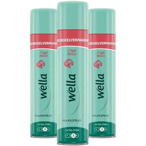 Wella - Haarspray Extra Strong - 3 x 400 ml - Voordeelverpakking