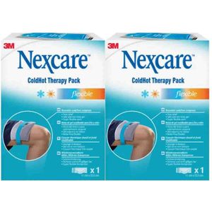 Nexcare - ColdHot Therapy Pack - Herbruikbaar Gel-kompres - 3-delig - Voor Warmte- en Koudetherapie