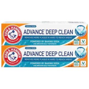 Arm & Hammer - Tandpasta Deep Clean - 75 ml - Fluoride - Frisse Mintensmaak