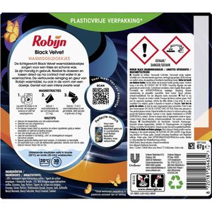 Robijn - Classics Black Velvet - Wasmiddeldoekjes - 16 Stuks