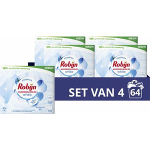 Robijn - Classics Stralend Wit - Wasmiddeldoekjes - 16 Stuks