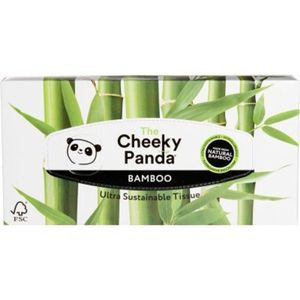 Cheeky Panda - Tissue Box - 80 Stuks - 100% Bamboe - Luxe Duurzaam