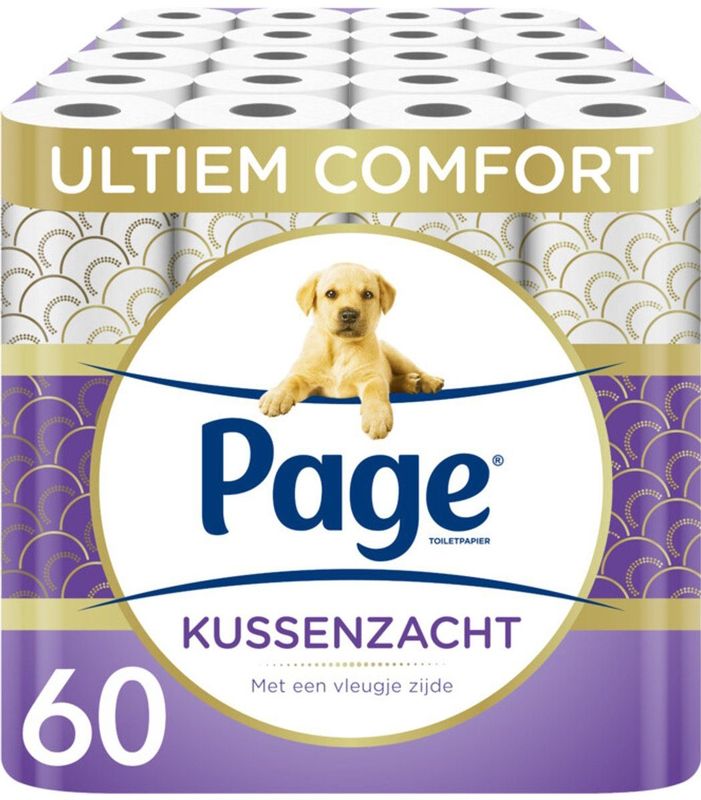 Page - Kussenzacht - Toiletpapier - 3-laags - 12 Stuks