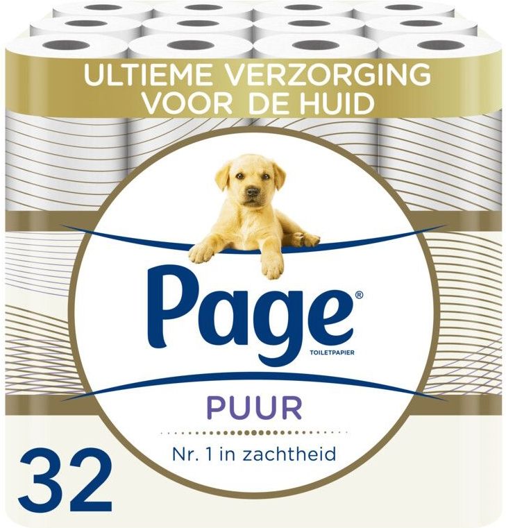 Page - Toiletpapier Puur - 3-laags - 8x 4 stuks