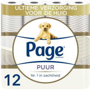Page - Puur - Toiletpapier - 3-laags - 4 Stuks