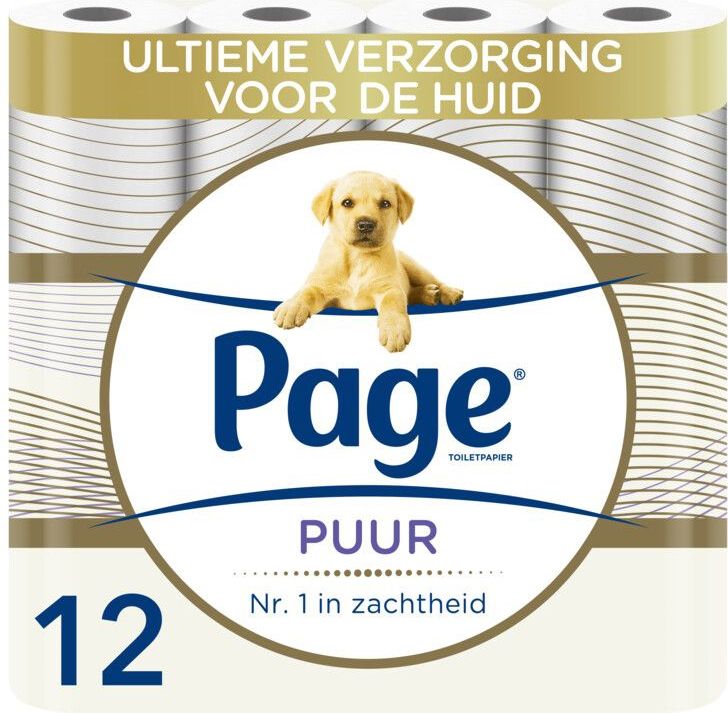 Page - Puur - Toiletpapier - 3-laags - 4 Stuks