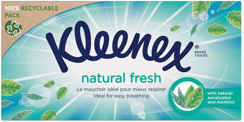 Kleenex Balsam Menthol - Tissues - 64 Stuks
