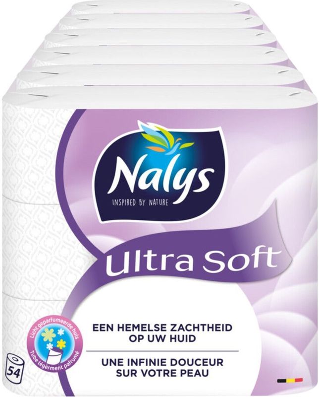 Nalys - Ultra Soft - Toiletpapier - 2-laags - 18 Stuks