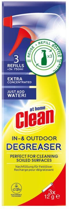 At Home - Ontvetter Spray Navulling - 3 x 12 gr