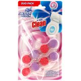 At Home - Toiletblok - Lavendel - 2 Stuks - 4x Reinigingsmiddelen