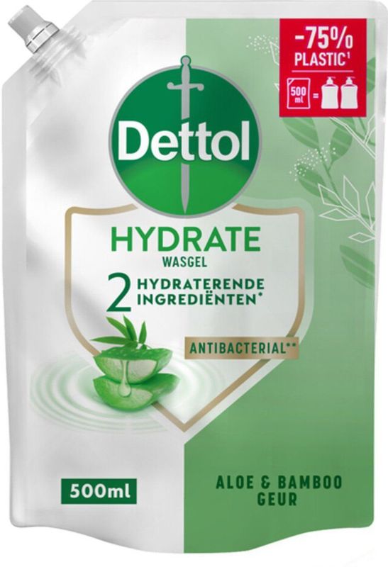 Dettol - Refill Handzeep - Hydrating Aloe Vera - 500 ml