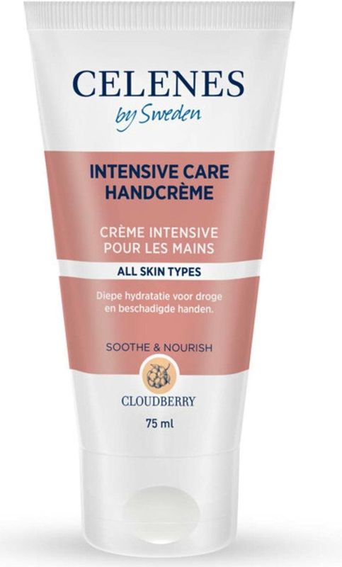 Celenes - Bergbraam Intensieve Handcrème - Geurloos - 75 ml - Voor Alle Huidtypes