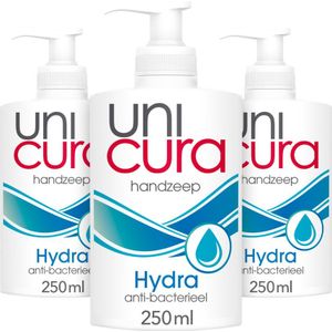 Unicura - Vloeibare Handzeep - 250 ml - Hydra - Antibacterieel