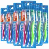 Sence - 3D-Extra Clean - Tandenborstels - Medium - 6 stuks