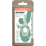 Jordan - Green Clean Step 1 - Tandenborstel - Voordeelverpakking - Baby (0-2 jaar) - 3 x