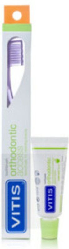 Vitis - Orthodontic - Tandenborstel - 3x - Inclusief Mini Tandpasta
