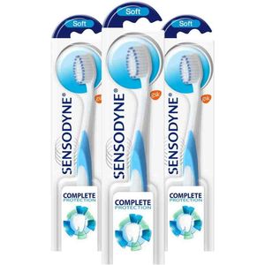 Sensodyne - Complete Care Soft - Tandenborstel - Voordeelverpakking - 3 x