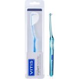 Vitis - Monotip - Tandenborstel - Voordeelverpakking - 3 x