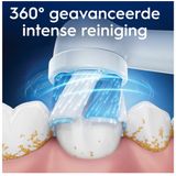 Oral-B - iO Ultimate Clean - Opzetborstels - Wit - 3 x 6 stuks - Voordeelverpakking