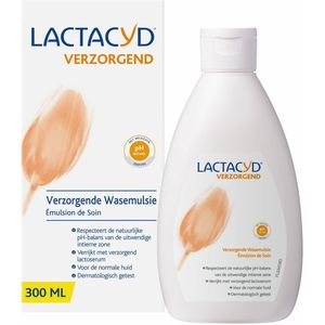 Lactacyd - Wasemulsie Verzorgend - 300 ml - Vaginale Wasgel
