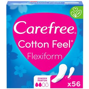 Carefree - Cotton Feel Flexiform - Inlegkruisjes - 56 Stuks