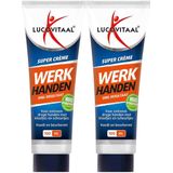 Lucovitaal - Werkhanden Crème - 2x 100 ml - Voor Droge en Ruwe Handen