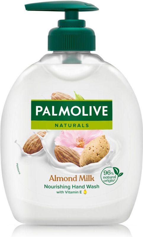 Palmolive - Handzeep Naturals Amandel Melk - 3 x 300 ml - Voordeelverpakking